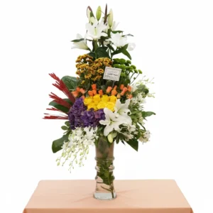Vibrant Elegance vase arrangement