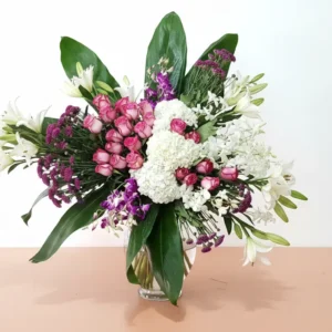 premium vase arrangement